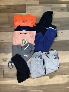 Boys Size 6 Clothing Bundle 10 Pc Nike Gap Adidas Carter’s Hoodie Pants Tees